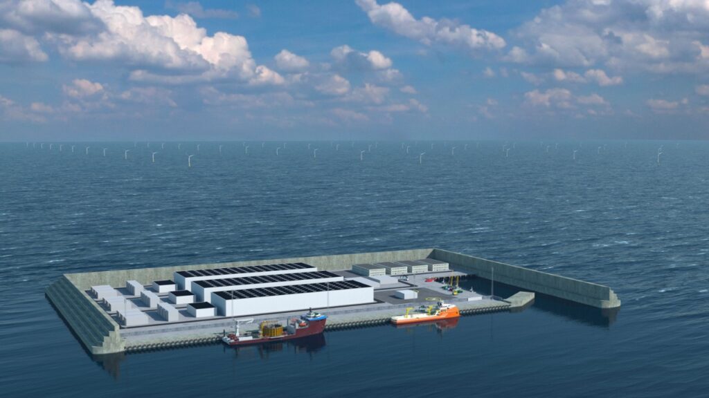 A ilha artificial que a Dinamarca planeja no Mar do Norte poderá abastecer 10 milhões de casas