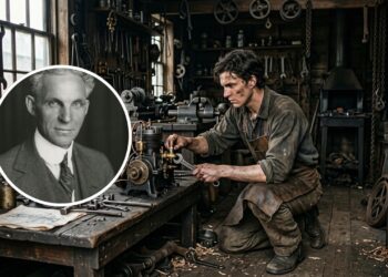 Filho de fazendeiros, odiava o trabalho no campo. Aos 16 fugiu de casa, trabalhou como aprendiz de mecânico ganhando quase nada, e após dois fracassos empresariais, fundou a Ford e inventou a linha de montagem que mudou o mundo