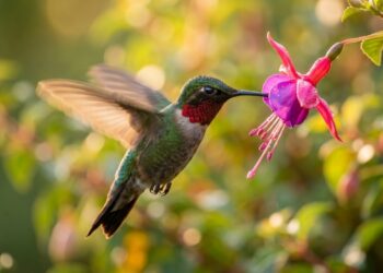 Por que o beija-flor volta sempre para a mesma flor no mesmo horário: ornitólogos explicam o 'relógio floral' que a ave carrega na memória, e o erro que faz o pássaro nunca mais voltar ao seu jardim