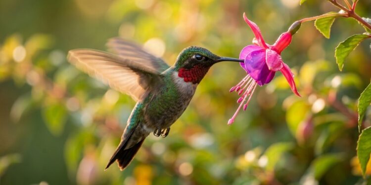Por que o beija-flor volta sempre para a mesma flor no mesmo horário: ornitólogos explicam o 'relógio floral' que a ave carrega na memória, e o erro que faz o pássaro nunca mais voltar ao seu jardim