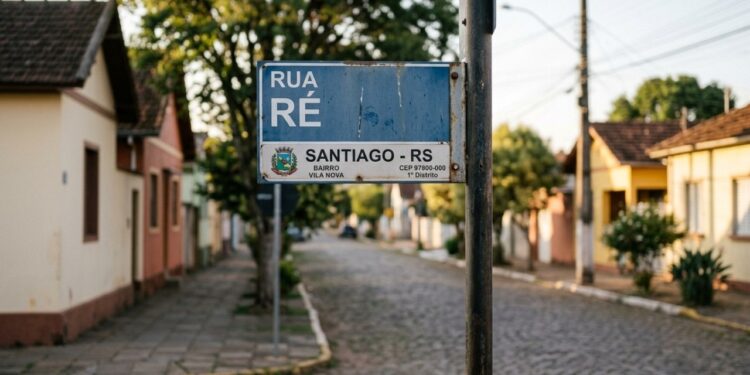 A cidade gaúcha onde as ruas têm nome de nota musical e o traçado urbano forma uma clave de sol quando visto de cima