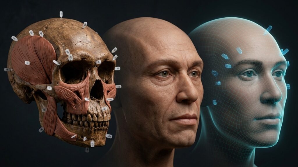 Cientistas usam biotecnologia e modelagem 3D para recriar rostos de pessoas mortas há milênios