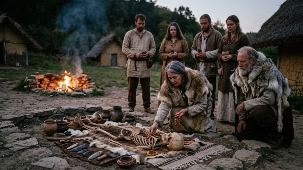 Martin Furholt, arqueólogo, mostra que os esqueletos sem cabeça de Vráble não provam um massacre, mas revelam práticas sociais de agricultores de 7 mil anos