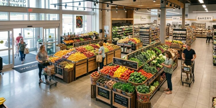 O motivo pelo qual quase todo supermercado do mundo coloca as frutas e verduras logo na entrada não tem nada a ver com frescor nem praticidade: é uma técnica dos anos 1930 que explora um efeito psicológico onde o cliente que começa comprando algo saudável se sente autorizado a colocar mais besteira no carrinho depois