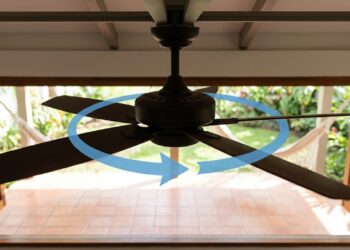 Seu ventilador de teto pode estar girando para o lado errado: no verão, o correto é anti-horário