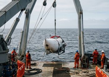 O submarino turístico que implodiu a caminho do Titanic deixou um som registrado por um equipamento a cerca de 1.450 quilômetros de distância, e dois anos depois a Guarda Costeira concluiu que a morte das cinco pessoas era evitável