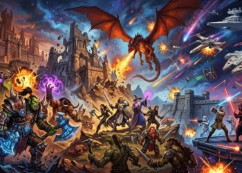 Dungeons & Dragons vai cruzar com World of Warcraft em 2026 e Star Wars em 2027