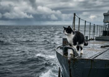 A gata que sobreviveu a três naufrágios durante a Segunda Guerra Mundial e ficou conhecida entre marinheiros como “Sam, a Inafundável”