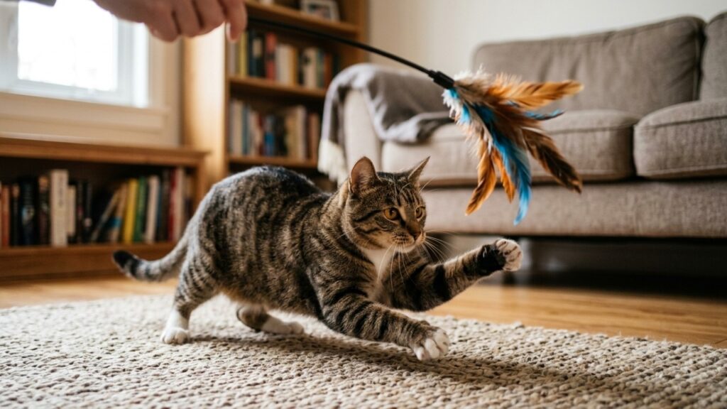 Veterinários concordam: o gato que derruba objetos da mesa não está sendo mal-educado, está testando a gravidade e exercitando o instinto de caça que precisa de estímulo diário, e gato que para de derrubar coisas pode estar doente