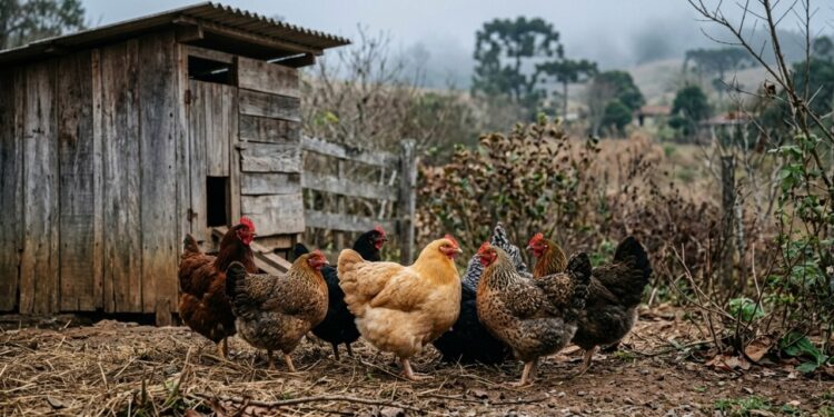 Por que galinhas de quintal param de botar ovo no inverno e voltam na primavera sem que nada mude na alimentação: a explicação envolve uma glândula atrás do olho que mede as horas de luz do dia