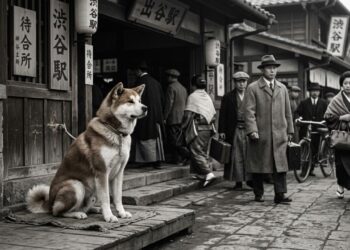 O cachorro que esperou pelo tutor durante quase 10 anos na mesma estação de trem e virou símbolo de lealdade no Japão