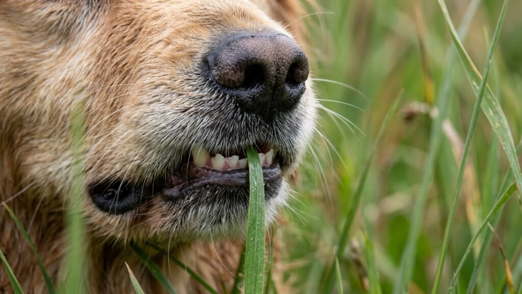 Veterinários concordam: o cachorro que come grama não está com verme, está buscando fibra para aliviar um desconforto gástrico, e forçar o vômito depois piora o quadro, o correto é observar a frequência e só levar ao veterinário se passar de 3 vezes por semana