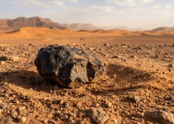 Meteorito de Marte encontrado na Argélia tem 1,273 bilhão de anos e pode guardar material quase intocado desde a formação do planeta