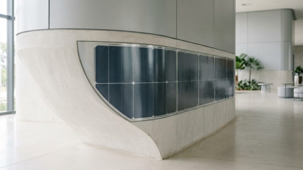 Nova célula solar orgânica chega perto de 21% de eficiência após cientistas reorganizarem moléculas para transportar energia com menos perdas