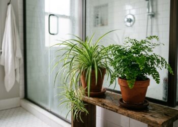 4 plantas que sobrevivem dentro do box do banheiro e ainda ajudam a neutralizar odores