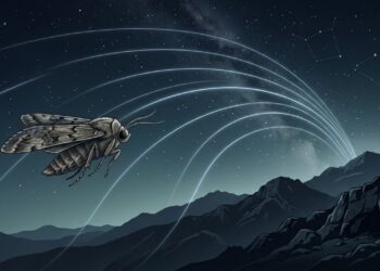 Mariposas que usam o campo magnético também leem o céu estrelado — uma pista de como migrantes podem lidar com a inversão dos polos