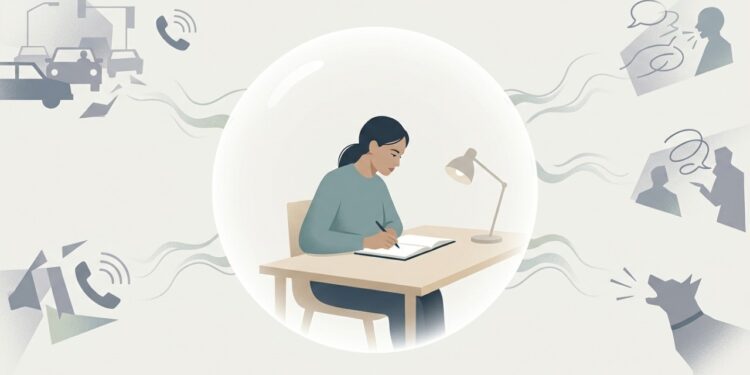 O que significa quando uma pessoa precisa de silêncio absoluto para funcionar, de acordo com a neurociência?