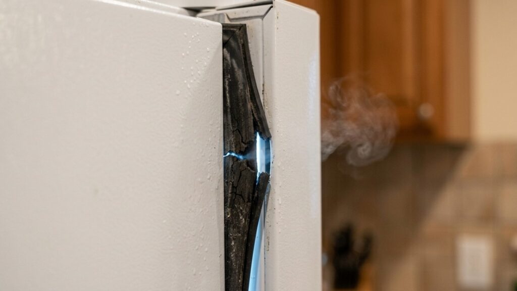 Técnico de geladeira que faz conserto repete sempre o mesmo alerta: borracha da porta que não gruda mais um papel aumenta a conta de luz em até 20% e colocar alimento quente dentro força o compressor e encurta a vida útil pela metade