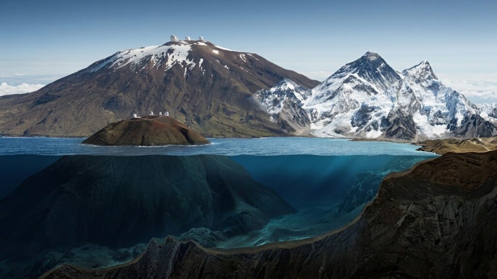 O incrível vulcão que é maior que o Monte Everest