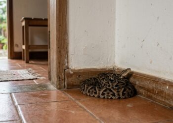 Instituto Butantan explica por que uma cobra aparece dentro de casa depois da chuva e qual atitude transforma o susto em acidente