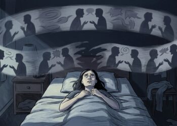 A razão pela qual você revive mentalmente uma conversa embaraçosa de anos atrás justamente quando deita para dormir tem nome na psicologia e se chama "ruminação involuntária": o cérebro usa o silêncio do travesseiro para reprocessar situações sociais que ficaram sem resolução emocional