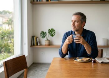 Cientistas confirmam que o hábito de tomar café da manhã devagar e em silêncio antes do celular existir não era falta do que fazer, era o único momento do dia em que o cérebro fazia uma limpeza emocional que hoje a gente pula sem perceber