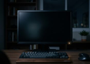 por que modo de suspensão deixa a luz do computador piscando?