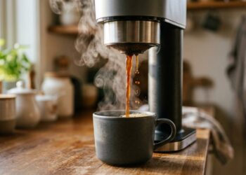 Cientistas explicam por que o café da cafeteira elétrica nunca fica igual ao coado no pano e a variável que a maioria ignora é a temperatura, não o pó