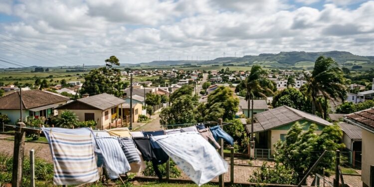 A cidade gaúcha onde o vento é tão constante que os moradores aprenderam a secar roupa, resfriar a casa e até gerar energia com ele, e os varais foram projetados de um jeito que não existe em nenhum outro lugar do Brasil