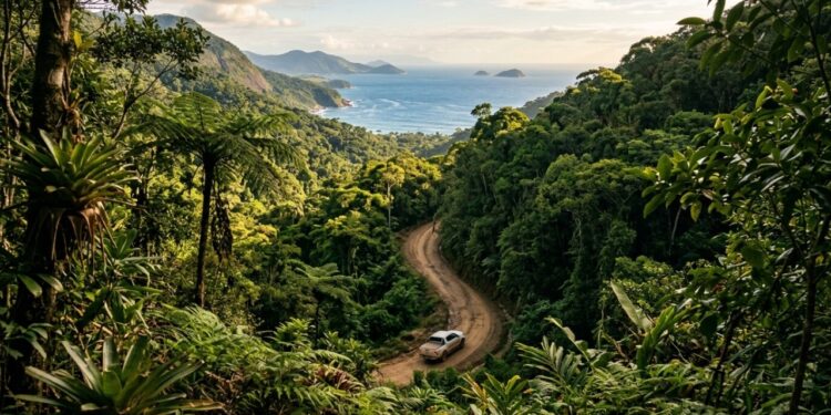 Mais de 80% do território deste município permanece protegido por um parque estadual, e algumas praias só aparecem depois de horas de trilha, travessia de cachoeiras, barco ou estrada de terra pela Mata Atlântica