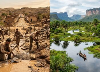 Entre diamantes e um “Pantanal” escondido, uma cidade entra na disputa das melhores vilas turísticas do mundo