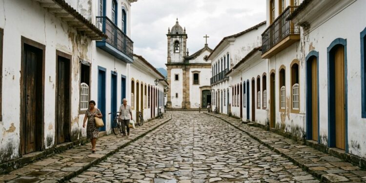 A cidade colonial entre o mar e a Mata Atlântica que se tornou o primeiro Patrimônio Mundial misto do Brasil, e o visitante pode sair de ruas do século XVIII para praias, cachoeiras e uma das florestas mais biodiversas do planeta no mesmo roteiro