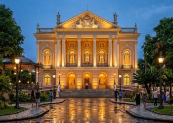 A capital onde um teatro inaugurado em 1878 com a riqueza da borracha vira Patrimônio Mundial em 2026