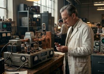 O microondas foi inventado por acidente quando um engenheiro da Raytheon em 1945 percebeu que a barra de chocolate no bolso do jaleco havia derretido enquanto ele trabalhava ao lado de um magnetron de radar militar, o primeiro forno comercial pesava 340 quilos e custava o equivalente a um carro