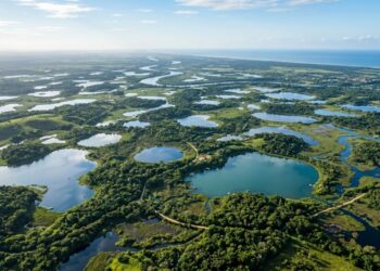 A cidade brasileira que reúne 69 lagoas e abriga um “mar de água doce” com 26 km de comprimento