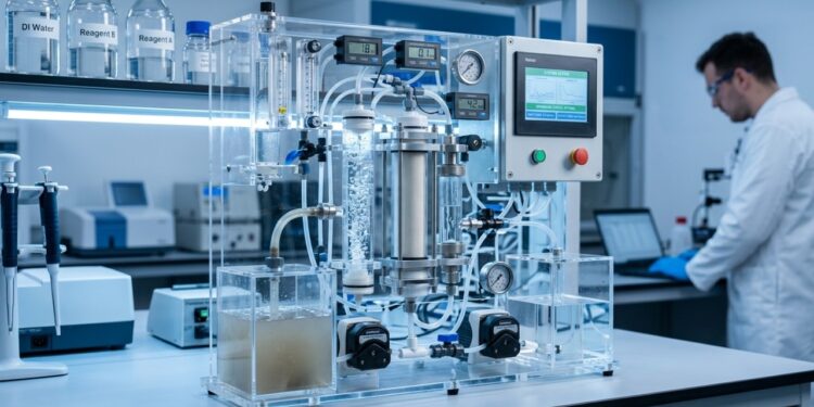 Cientistas criam sistema eletroquímico que remove 85% das sais de águas residuais e recupera cobre e níquel em apenas 4 horas