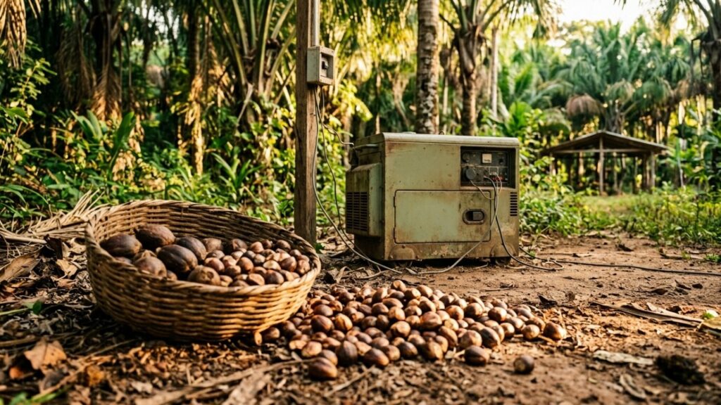O distrito brasileiro onde a energia elétrica só chegou em 2019 e os moradores desenvolveram um sistema próprio de iluminação com óleo de babaçu que funcionou por 40 anos