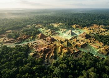 Pesquisadores reaproveitaram um levantamento de laser feito para estudar o ambiente e encontraram uma grande cidade maia escondida no México