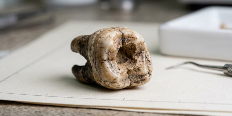 Há 13 mil anos, humanos do Paleolítico já faziam “obturações” com betume, fibras vegetais e até possíveis pelos