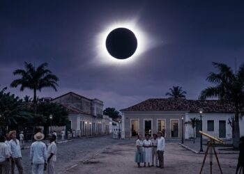 O município onde cientistas fotografaram um eclipse em 1919 e ajudaram a confirmar uma previsão de Einstein, e parte dos equipamentos usados na experiência continua exposta no mesmo município