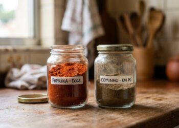 O tempero em pó que fica anos no armário da cozinha não estraga no sentido de causar doença, mas perde até 90% do sabor e do aroma em menos de 6 meses após a abertura: a páprica que não tinge mais o arroz e o cominho que não cheira quando aquece na panela não estão velhos por acaso