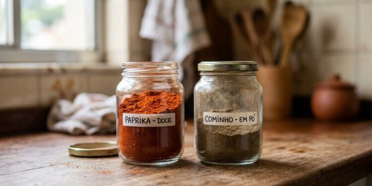 O tempero em pó que fica anos no armário da cozinha não estraga no sentido de causar doença, mas perde até 90% do sabor e do aroma em menos de 6 meses após a abertura: a páprica que não tinge mais o arroz e o cominho que não cheira quando aquece na panela não estão velhos por acaso