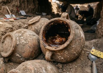 A razão pela qual o mel nunca estraga mesmo depois de 3 mil anos: arqueólogos encontraram potes de mel comestível em tumbas egípcias e a combinação de pH baixo, pouca água e peróxido de hidrogênio natural torna impossível a vida bacteriana