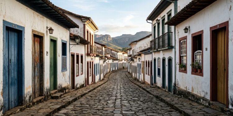Uma das primeiras cidades planejadas do Brasil fica a 1.200 metros de altitude, preserva casarões coloniais e há mais de 300 anos apaga parte das luzes para uma procissão iluminada por lanternas tomar suas ruas históricas