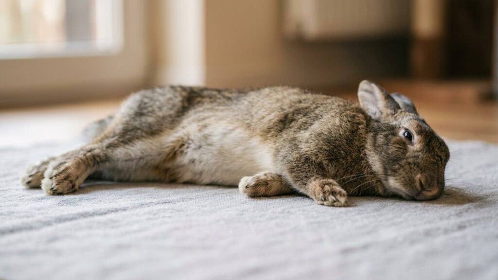 Coelhos dão pequenos saltos e giros no ar quando estão especialmente animados, comportamento conhecido entre tutores como “binky”