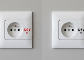 Tomada de 220 V para 127 V: o detalhe do fio neutro que define se a mudança pode ser feita sem refazer o circuito
