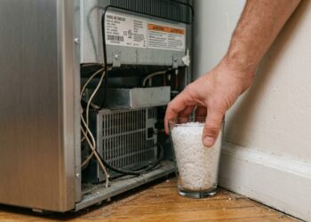 A técnica do copo de sal grosso atrás da geladeira que avó jura que tira umidade: físicos explicam por que funciona parcialmente, quanto absorve de verdade e qual o limite real do método