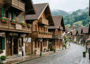 De tradição austríaca a identidade local, a cidade de SC onde esculturas de madeira atravessam gerações