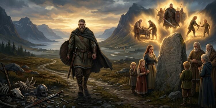 Provérbio nórdico dos vikings: "O gado morre, os parentes morrem, tu mesmo morrerás; mas uma coisa sei que nunca morre: a fama das ações de um homem", a frase de guerreiros de 1.000 anos que soa como o melhor conselho para quem quer deixar algo para os filhos