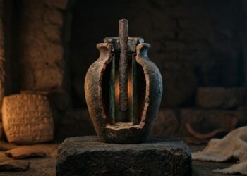 Como um vaso de 250 a.c. conseguia gerar corrente elétrica